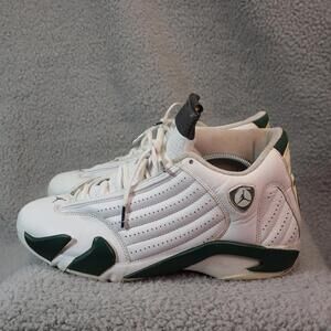 2005 Jordan Retro 14 Forest Green Men 12 311832 131 NO SOLES